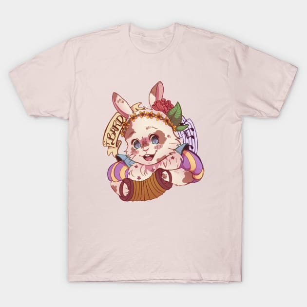 Bard - TTRPG Buns Series T-Shirt by ShoonaBee